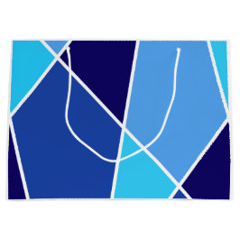 Bolsa De Regalo Grande Blue JanaiCreates Color Collection Gift Bag