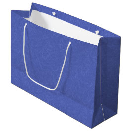 Bolsa De Regalo Grande Blue textured pattern with swirling cloud