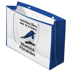 Bolsa De Regalo Grande Bluebird On Branch Funny Birthday