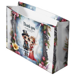 Bolsa De Regalo Grande Boda de Elfo Caprichosa Steampunk