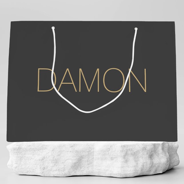 Bolsa De Regalo Grande Boda groomsman del partido de novias moderno perso (Subido por el creador)
