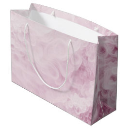 Bolsa De Regalo Grande Boda Rosa Abstracto Floral
