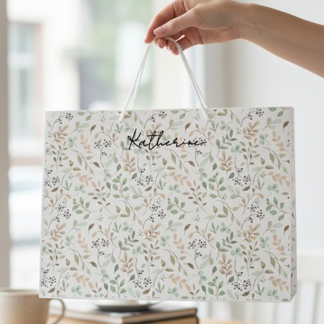 Bolsa De Regalo Grande Boho Flor Silvestre  (Subido por el creador)