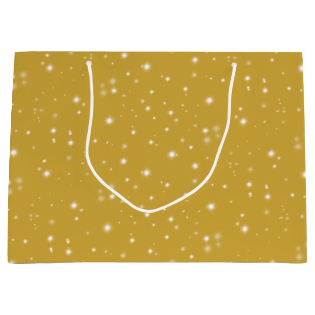 Bolsa De Regalo Grande Boho Gold Starlight (Anverso)