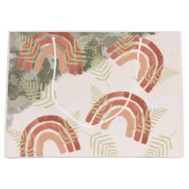 Bolsa De Regalo Grande Boho Rainbow