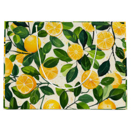 Bolsa De Regalo Grande "Bolsa de regalo de Lemon Zest"