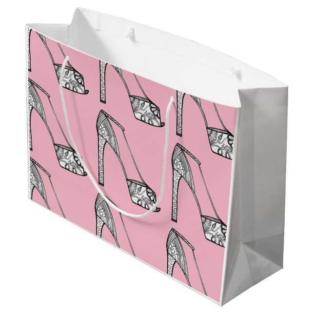 Bolsa De Regalo Grande Bolso abierto del regalo de la bomba de la (Angulo reverso)