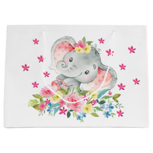 Bolsa De Regalo Grande Bolso alegre del regalo de Baby Shower del