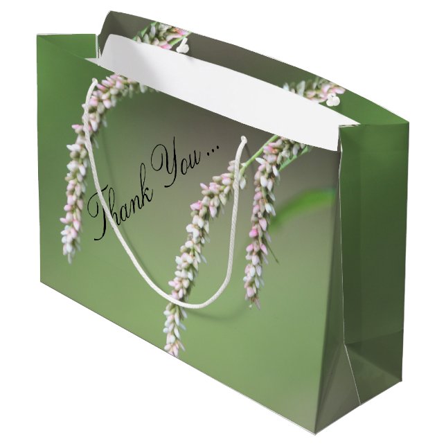 Bolsa De Regalo Grande Bolso de regalo de agradecimiento (Angulo reverso)