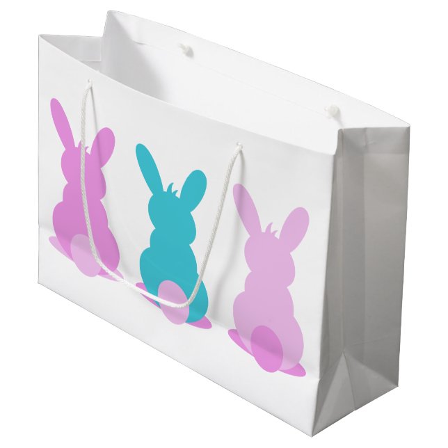 Bolsa De Regalo Grande bolso de regalo de Pascua de bonito pastel con nom (Angulo Anverso)