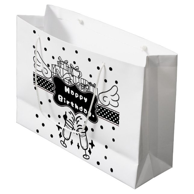 Bolsa De Regalo Grande Bolso de regalo para tu ser querido. (Angulo Anverso)