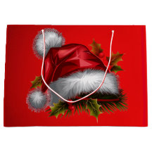 Bolso de regalo rojo grande