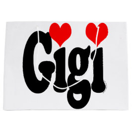 Bolsa De Regalo Grande Bolso del regalo de Gigi grande