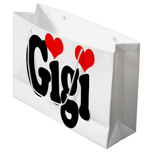 Bolsa De Regalo Grande Bolso del regalo de Gigi grande (Angulo Anverso)