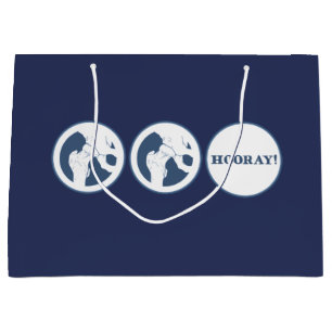 Bolsa De Regalo Grande Bolso del regalo de la cadera de la cadera hooray