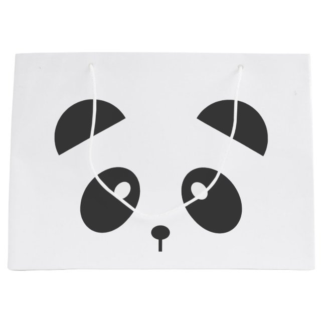 Bolsa De Regalo Grande Bolso del regalo de la panda (Anverso)