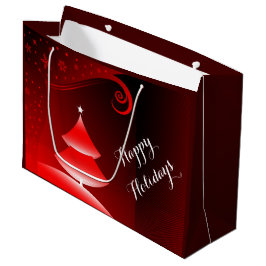 Bolsa De Regalo Grande Bolso del regalo de las Felices Navidad