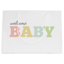 Bolsa De Regalo Grande Bolso del regalo del bebé, neutral del género,
