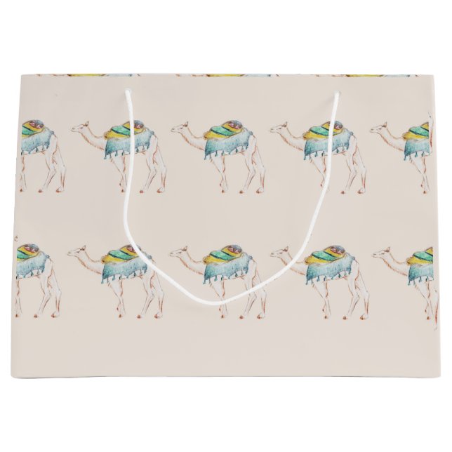 Bolsa De Regalo Grande Bolso del regalo del camello (Anverso)