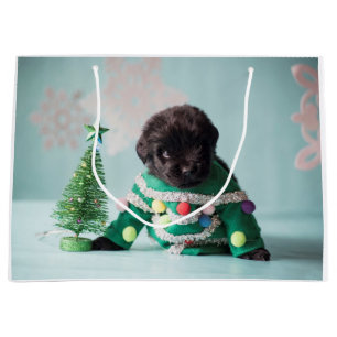 Bolsa De Regalo Grande Bolso del regalo del perrito del oso de Notta