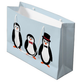 Bolsa De Regalo Grande Bolso del regalo del pingüino