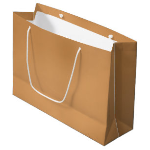 Bolsa De Regalo Grande Bolso grande bronceado metálico del regalo