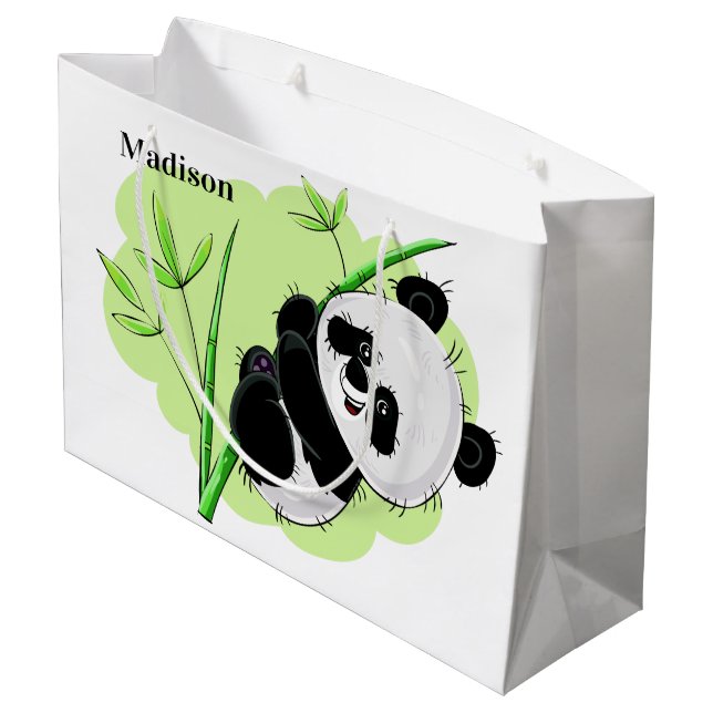 Bolsa De Regalo Grande Bolso grande conocido de encargo del regalo de la (Angulo reverso)