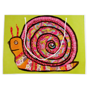 Bolsa De Regalo Grande Bolso grande de encargo del regalo con el caracol