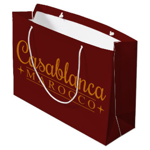 Bolsa De Regalo Grande Bolso grande del regalo de Casablanca Marocco