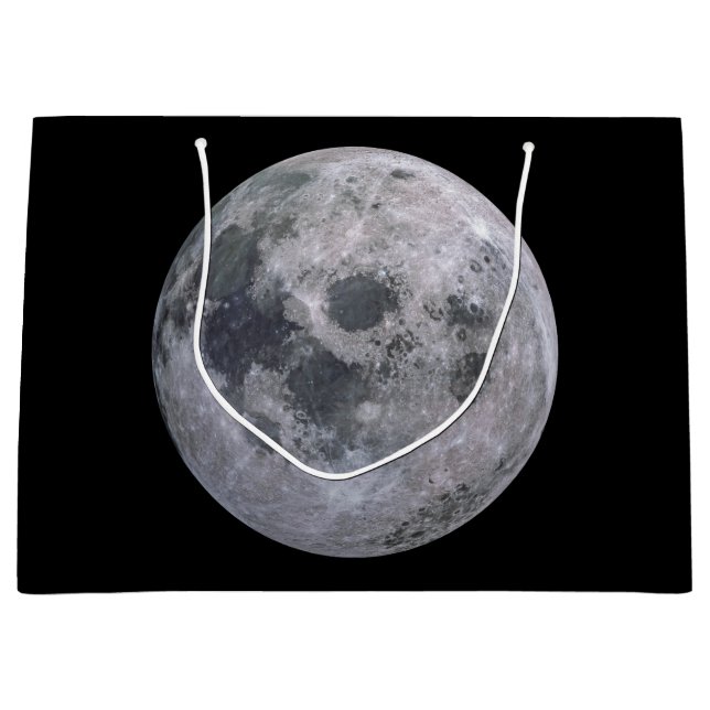 Bolsa De Regalo Grande Bolso grande del regalo de la LUNA LLENA (Anverso)