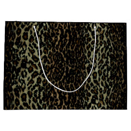 Bolsa De Regalo Grande Bolso grande del regalo del estampado leopardo