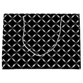 Bolsa De Regalo Grande Bolso grande negro brillante del regalo