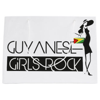 Bolsa De Regalo Grande Bolso guyanés del regalo del chica