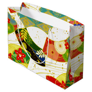Bolsa De Regalo Grande bolso japonés del regalo del modelo