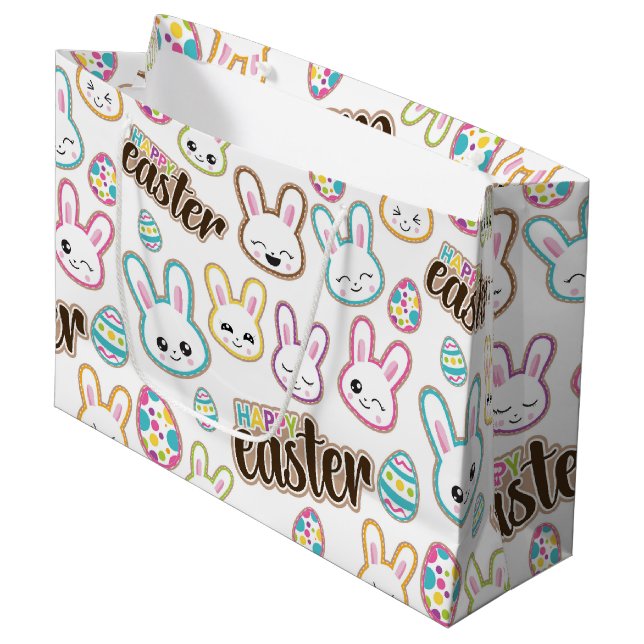 Bolsa De Regalo Grande Bolso lindo del fiesta del modelo del conejito de (Angulo Anverso)