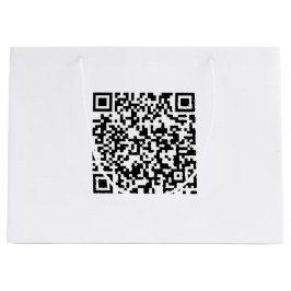 Bolsa De Regalo Grande Bolso Personalizado Grande con Código QR para Prom