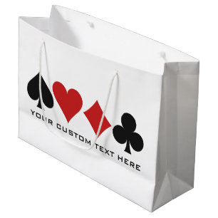 Bolsa De Regalo Grande Bolsos de encargo del regalo del jugador de