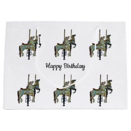 Bolsa De Regalo Grande Bonito Merry Go Round Carousse