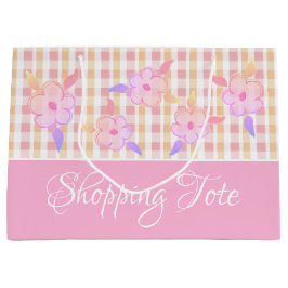 Bolsa De Regalo Grande Bonito rosado