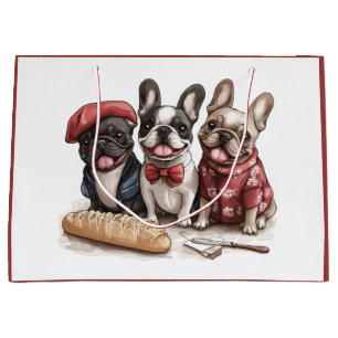 Bolsa De Regalo Grande Bonjour Bulldogs Franceses