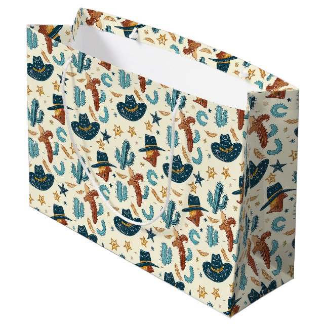 Bolsa De Regalo Grande Bostezo de Guay Country Western (Angulo reverso)