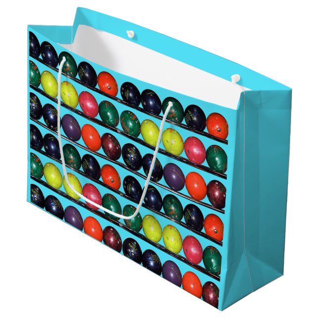 Bolsa De Regalo Grande Bowling Blitz (Angulo Anverso)