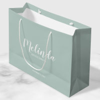 Bridesmaids personalizadas de escritura moderna