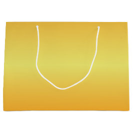 Bolsa De Regalo Grande Bright Metallic Gold Bells