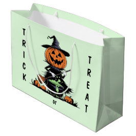 Bolsa De Regalo Grande Bruja de calabaza