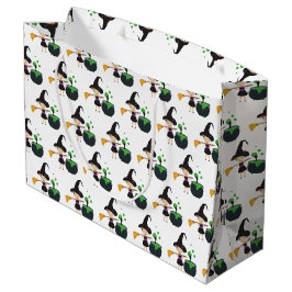 Bolsa De Regalo Grande Bruja de Halloween