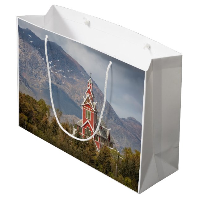 Bolsa De Regalo Grande Buksnes kirke Lofoten (Angulo reverso)