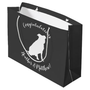 Bolsa De Regalo Grande Bulldog Pit Baby Shower Puppy Pitbull