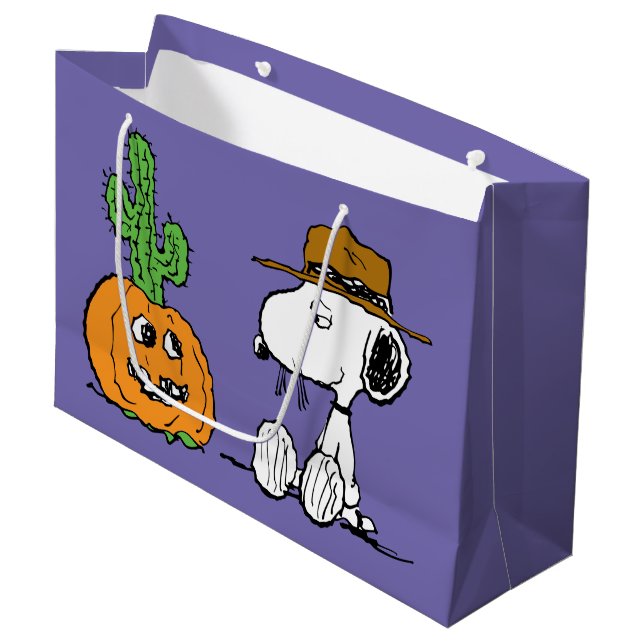 Bolsa De Regalo Grande Cacahuetes | Halloween del Desierto de Spike (Angulo Anverso)