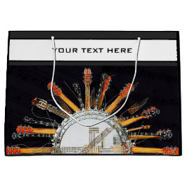 BOLSA DE REGALO GRANDE CADENAS DE GUITARRA AL SOL